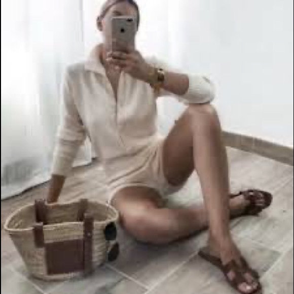 Zara knit blend playsuit in birch - Picture 3 of 7